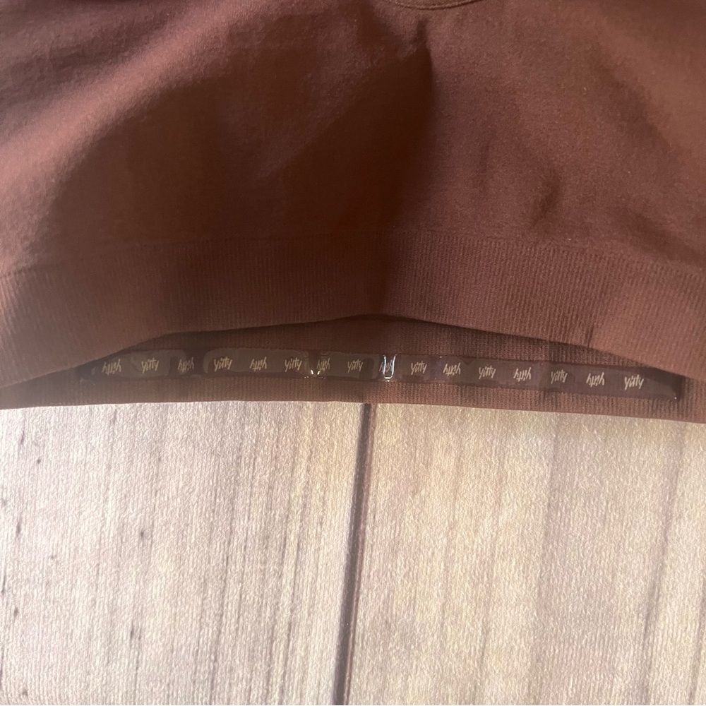 Yitty Fabletics Brown Nearly Naked Shapewear Plunge Bra M/L — image 8 of 8